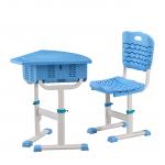 ABS / PP Study Chair Table For Students Adjustable Study Table And Chair for sale