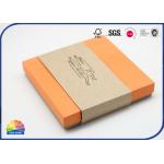 UV Coating Rigid Shoulder Box 1200gsm Grey Cardboard For Cosmetic Product for sale