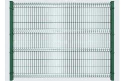 China 4mm Galvanized Steel 3d Wire Mesh Fencing Panel supplier
