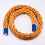 16mm 12 Strand UHMWPE Marine Mooring Rope 220m Heavy Load for sale