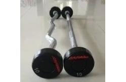 China Rubber Coated Barbell Rack  With Customized Logo supplier