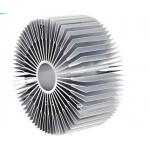 Silvery / Anodized Industrial Aluminum Profile , Precision Custom CPU Aluminum Heat Sink for sale