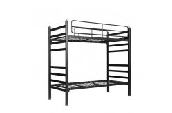 China Twin Metal Frame Twin Bunk Beds With Ladder supplier
