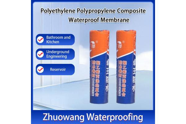 Polypropylene Waterproofing Membrane Fabric Moisture Proof  For Roofs Toilets And Floors