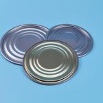 Silver 83mm Tinplate Paper Tube Round Can Bottom for sale