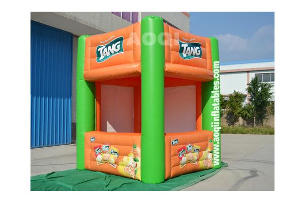 Portable Spray Inflatable Kiosks For Exhibition , Advertising Inflatables