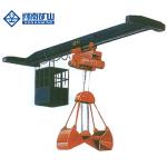 Light Weight Single Girder Overhead Travelling Crane With Double Disc Hydraulic Grab for sale