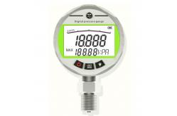 China 60mm Dial 4 Digits LCD Display Digital Pressure Gauge RS485 supplier