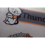 Anti Sublimation Heat Transfer Fabric Labels For Work Wear Shinny And Matte Logo for sale