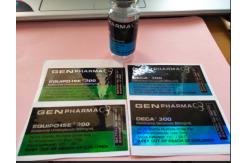 China Waterproof Vial Sticker Labeling Single Side Printing supplier