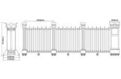 China Stainless Steel Collapsible Automatic Retractable Gate For Colleges supplier