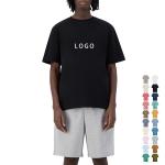 Thick 250Gsm Oversided Blank T Shirts Plain 100% Cotton For Printing for sale
