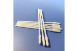 China Double Layer Knitted Polyester Swabs 7cm With Ultralow Nonvolatile Residue supplier