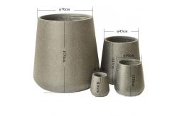 China Enhance Your Garden With Elegant Fiber Clay Planters Round Shape supplier