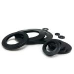 Rubber Washer EPDM / NBR / FKM Oil Resistant Custom Rubber Fitting O Ring for sale