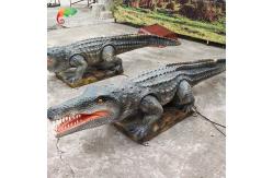 China Water Resistant Animatronic Crocodile Customized Simulation Animals supplier