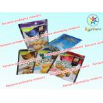 Soft Plastic Printed Laminated Pouch Packaging , Cookie Reclosable Packaging Bag for sale