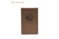 China XL Packaging Custom Packaging Box Factory 50ml 100ml Paper White Perfume Box Personalized Fragrance Packaging Box With Foam Tray supplier