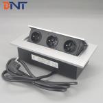 Modular Hidden Zinc Alloy Tabletop Power Socket for sale