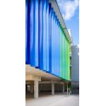 Building Outdoor Aluminium Louvres Powder Coating Waterproof for sale