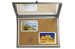 China ODM Landscape ZHLZ05 Silver Lockable Poster Frame supplier