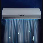 Energy Saving Air Curtain Fan With Ball Bearing 100% Copper Wire Motor Guide Louver for sale