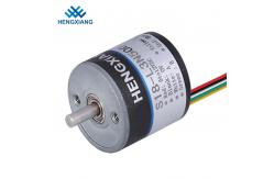 China Solid Shaft 2.5mm Miniature Rotary Encoder , ABZ Phase Resolution 360 Rotary Encoder supplier