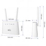 OEM 4G Dual SIM WiFi Router Support Voice Calling For Home Office for sale