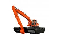 China Amphibious Track Excavator Pontoon With  Q355B Material Used For Excavating Machine supplier