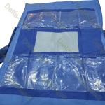 SBPP+PE SMS SMMS SMMMS SMF Cardiovascular Drape With Pouches 20gsm - 60gsm for sale
