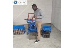 China Clay Interlocking Cement Brick Making Machine Price Earth Brick Machine Turkey supplier