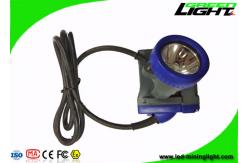 China 6.6Ah Li - Ion Battery Rechargeable LED Headlamp 10000lux High Beam IP68 Waterproof supplier
