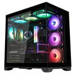 Compact Gaming Case Made From Lightweight Materials Featuring Strong Storage Expandability Efficient Heat Dissipation 7 Slots for sale