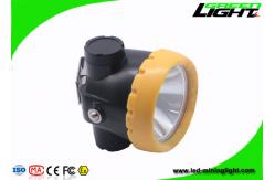 China Explosion - Proof LED Cap Lamp 4000lux Brightness With 2.2Ah Li - Ion Battery supplier