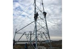 China Anger Steel Lattice Pylon For 110kV 132kV Electric Power Transmission supplier