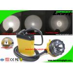 10.4Ah Miners Helmet Light High Low Beam Cree With Cable SOS Low Power Warning for sale