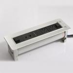 180 degree overturn angle motorized flip up socket  with button design EK6303