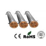 Sulfate Solution U Heat Exchanger , Shell & Tube Condenser R410A Refrigerant for sale