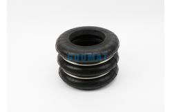 China Rubber and Stainless Steel Yokohama Air Spring 3 Convolution 0.88 Mpa supplier