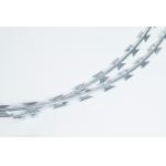 Hot Dipped Galvanized Or Stainless Steel 304 Anti Climb Concertina Razor Barbed Wire for sale