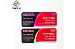 China Packaging Boxes Ultra Tren 10Ml Vial Labels With Hologram Effect supplier