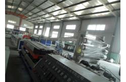 China Fully Automatic Plastic Pipe Extrusion Line With PLC control System supplier