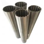 Johnson Tube Strainer Filter Screen 700 Micron Slot Sieve Pipe Fitting Coupling Wedge Wire Screen for sale