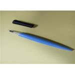 PP Plastic Waterproof Pencil Eyeliner , Blue Eyeliner Pencil 126.8mm Length for sale