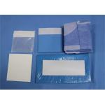 Cardiovascular Procedure Pack SMS Fabric Sterile Green Surgical Essential Lamination Patient disposable surgical pack for sale
