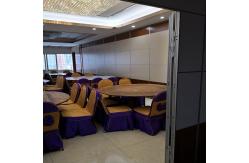 China Top Hung Sliding Partitioning Walls With Ceiling Rails / Movable Wall Panels supplier