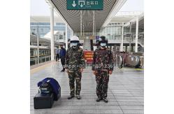 China Police Work Safety Smart Temperature Measuring Helmet supplier