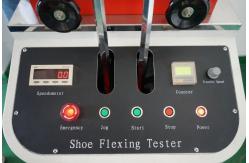 China Adjustable Rubber Testing Machine , GB / T 3903 Shoes & Insoles Folding Fatigue Tester supplier