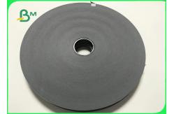 China 60GSM FDA Eco - Friendly Solid Black Paper In Reel For Drinking Straws supplier