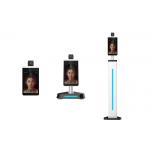 High Accuracy Temperature Kiosk Digital Portable Forehead Thermometer for sale